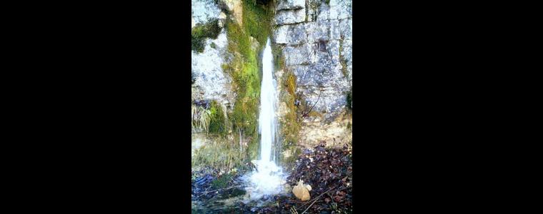 une cascade sur Foncine le Haut